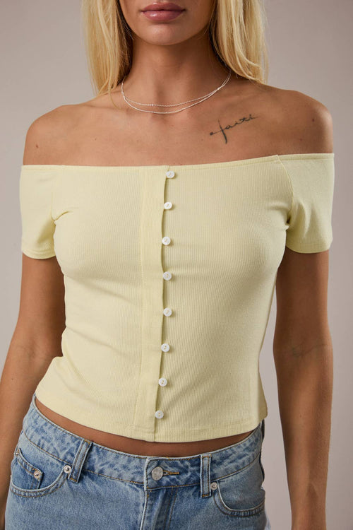Daria off the shoulder top