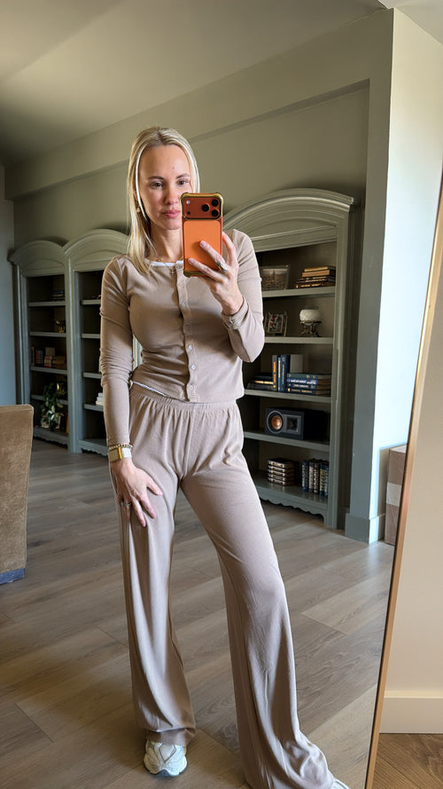 Sunny ribbed Pant