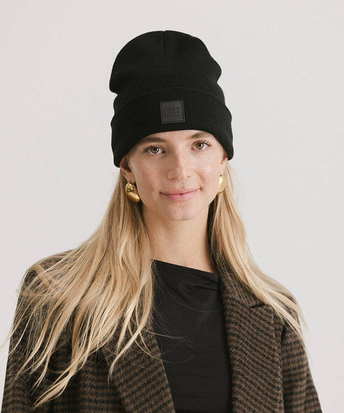 GP Knit Beanie: Black