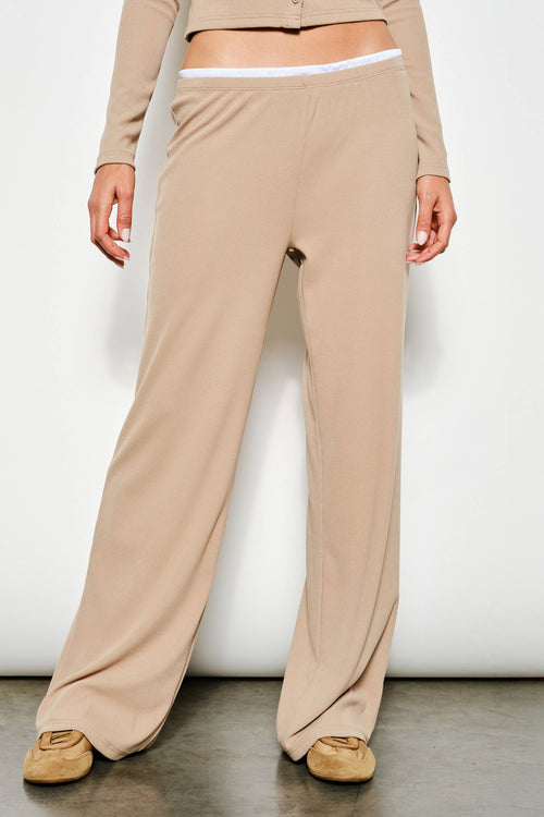 Sunny ribbed Pant