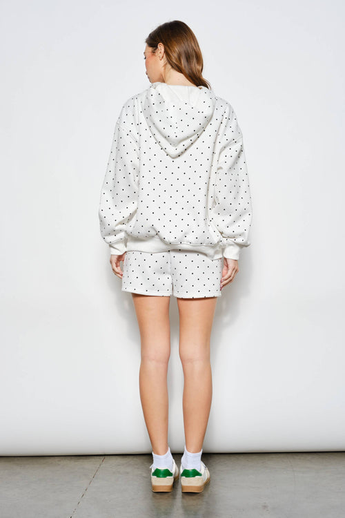 Olivia polkadot sweatshirt