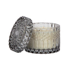 Heathered Suede 8oz Petite Shimmer Candle