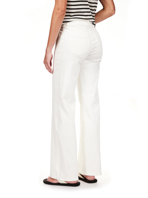 White Marine full length pants