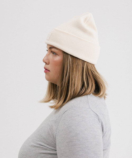 GP Knit Beanie: Off-White