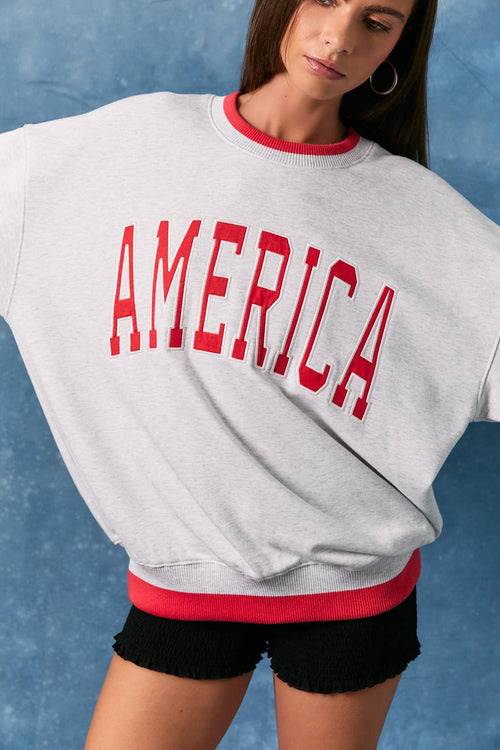 America crew sweatshirt