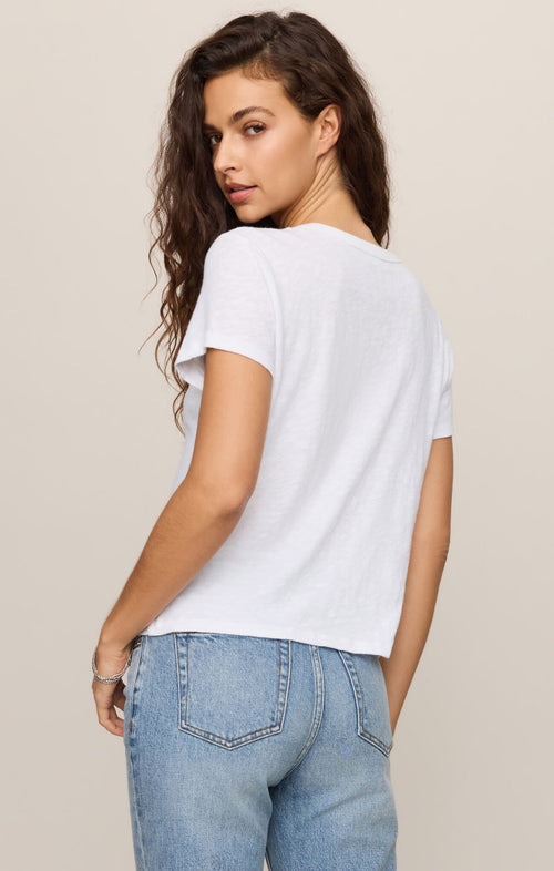 Junie slub tee shirt
