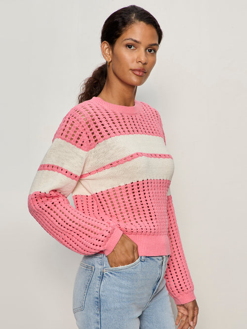 SPORTY OPENWORK POPOVER