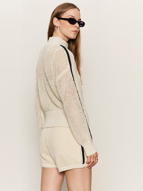 OPEN STITCH TRACK JACKET