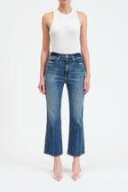 Soho high rise ankle flare