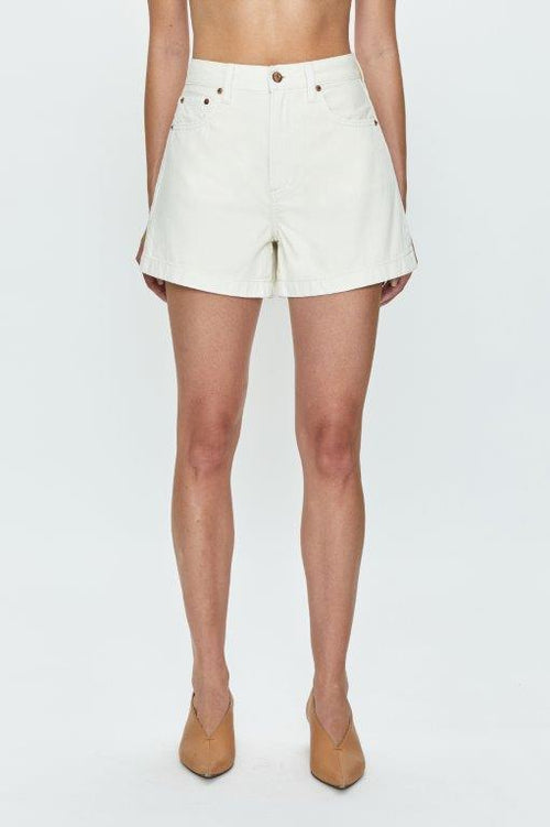 Saige denim shorts