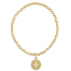 classic gold 3mm signature cross disc