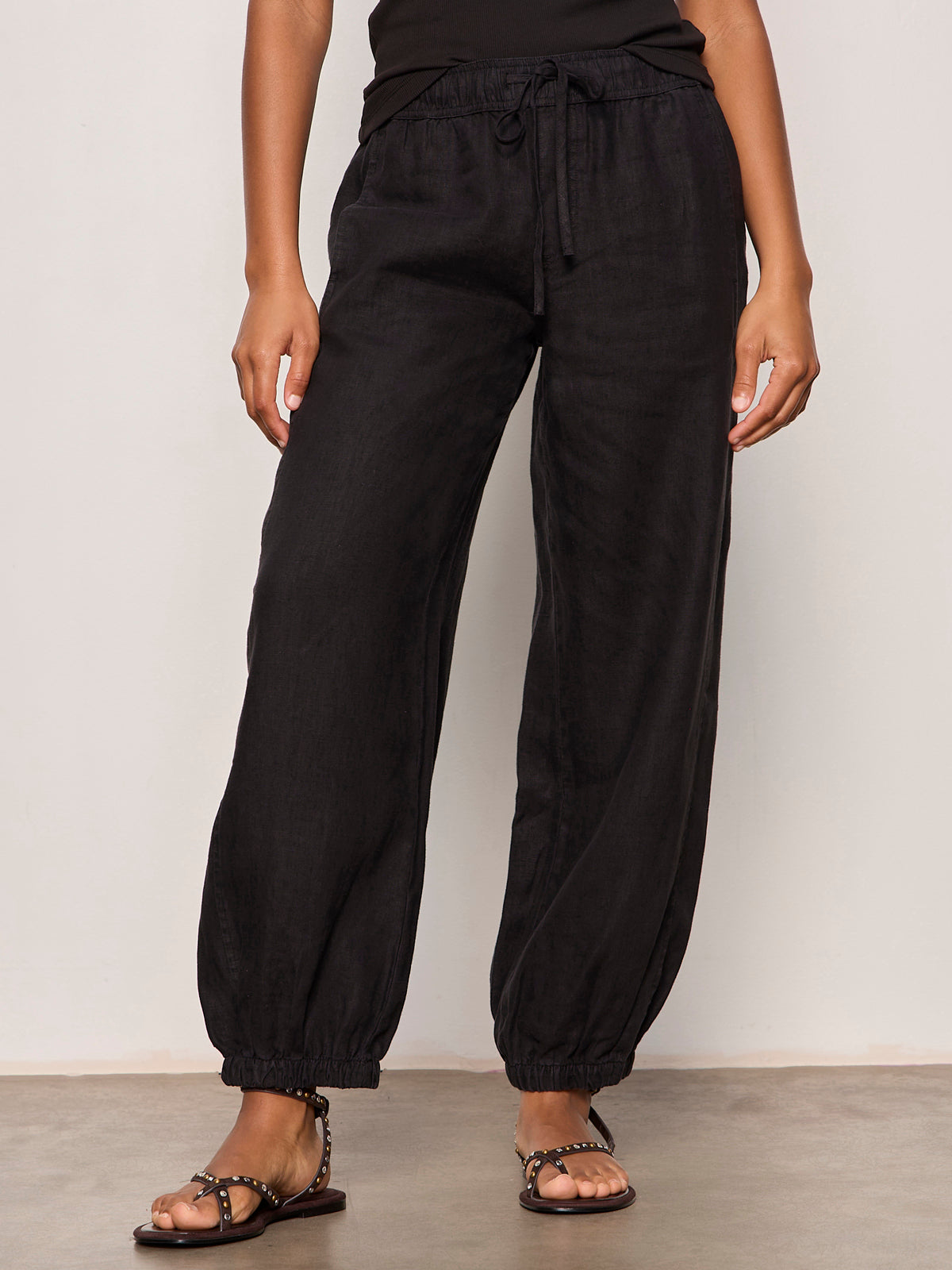 Melody linen balloon pants – Shop Blonde Boutique