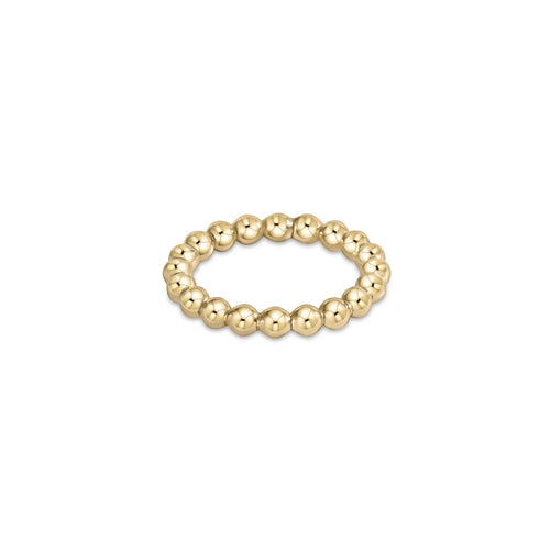 enewton gold 3mm bead ring - multiple sizes