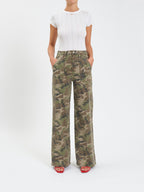 FAR OUT PATCHPOCKET HIGH RISE WIDE LEG