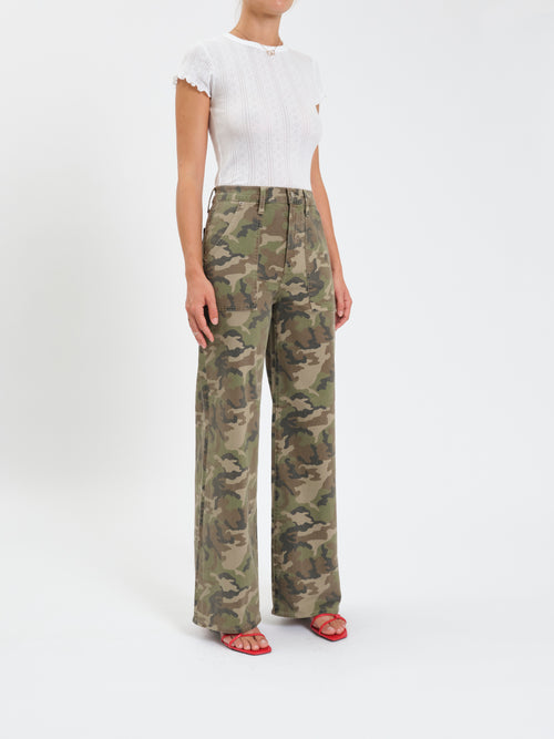 FAR OUT PATCHPOCKET HIGH RISE WIDE LEG
