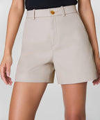Spanx stretch twill short Bone
