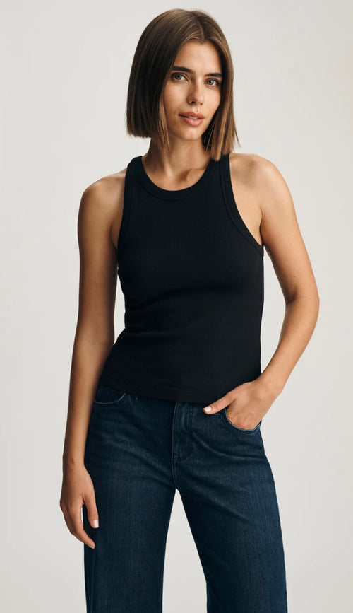 Stella ribbed tank top -various colors