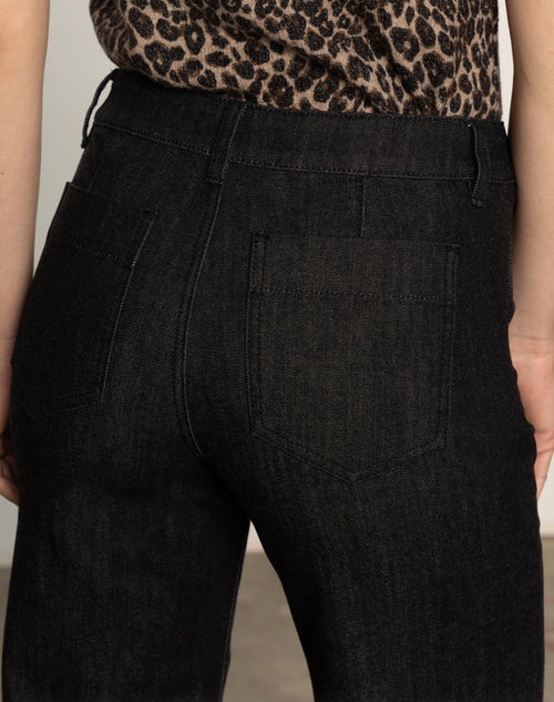 The marine black pant