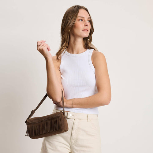 Emmi Shoulder Bag: Chocolate