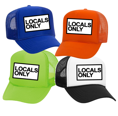 Locals only Trucker cap