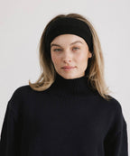 Payton Winter Headband: Black