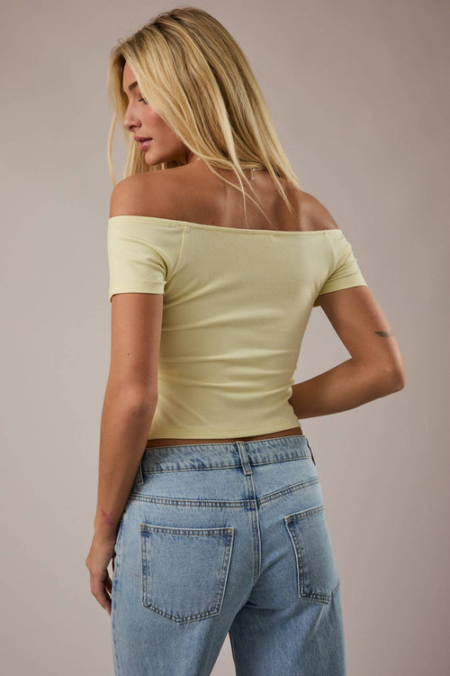 Daria off the shoulder top