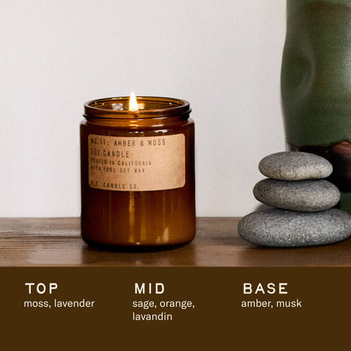 Amber & Moss - Standard Soy Candle