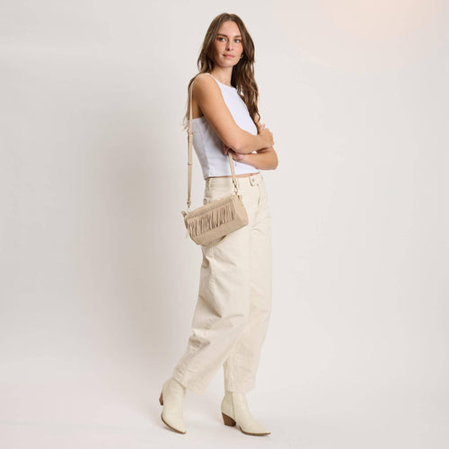 Emmi Shoulder Bag: Natural