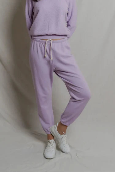 Johnny - french terry easy sweatpant ultraviolet