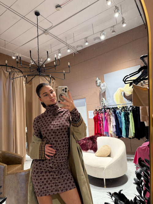 Astrid turtleneck dress