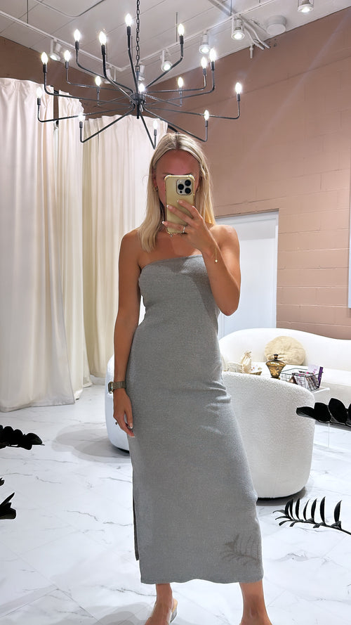 Nadine strapless dress
