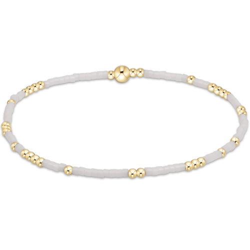 enewton hope unwritten bracelet - White