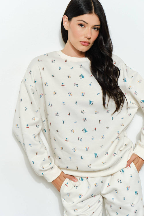 The ski bunny sweatshirt