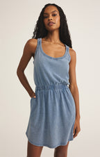 kelly denim mini dress