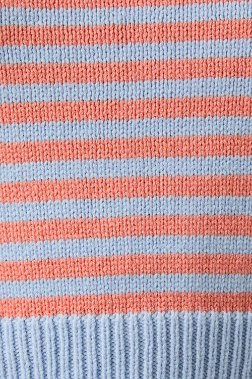 Skye striped cropped sweater