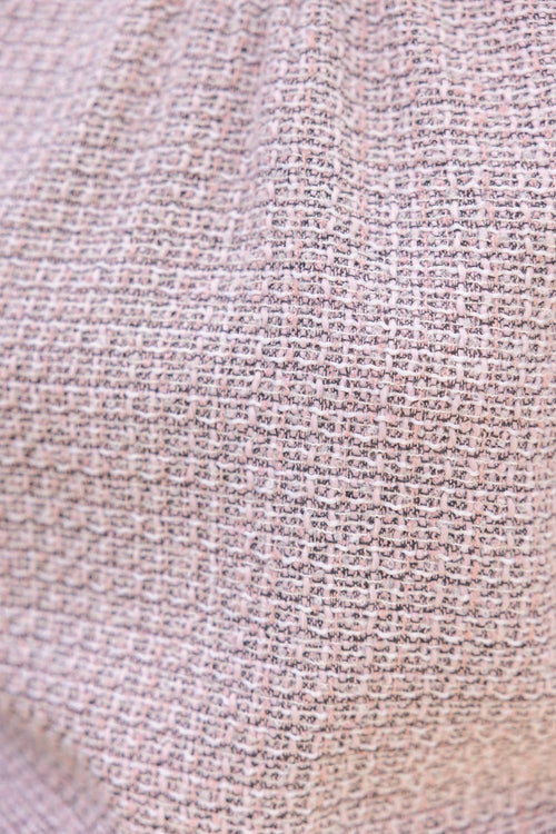 Jenni Dusty Pink tweed top