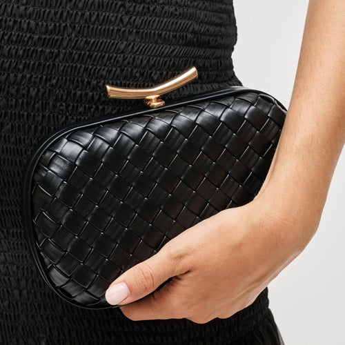 Allison Evening Bag: Black