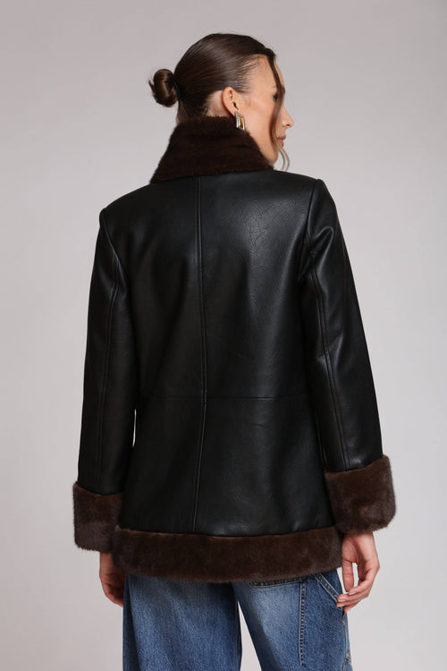 Brighton Faux leather jacket