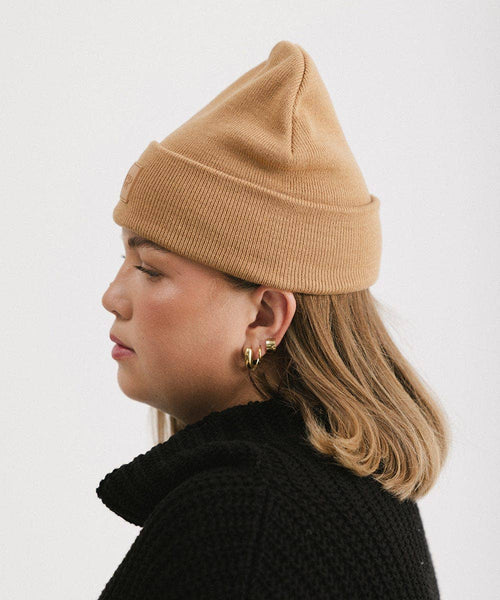 GP Knit Beanie: Latte