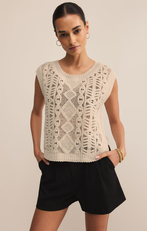 Alessia baroque sweater top