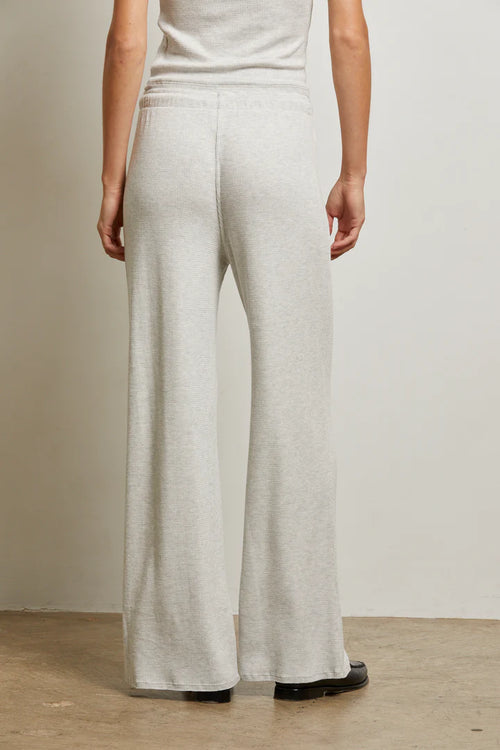 Maddie waffle pant in ash