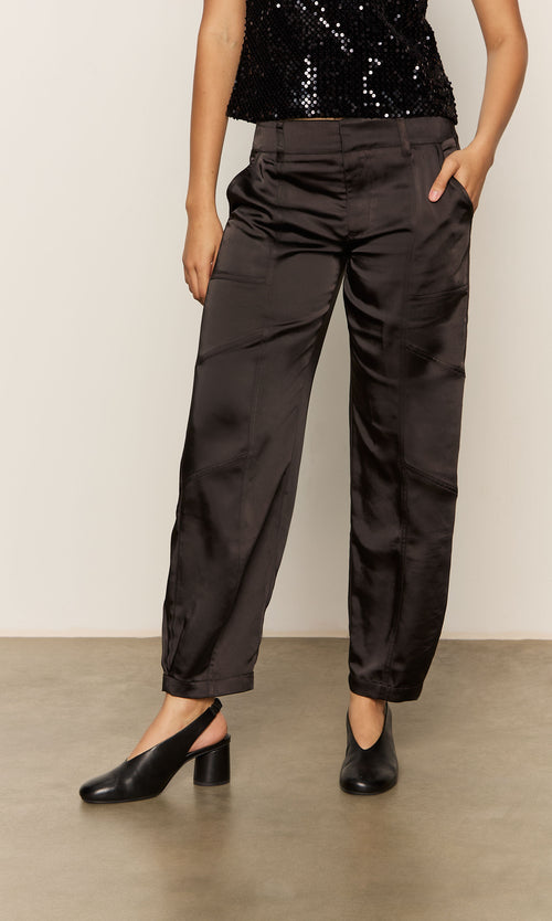 Sahara satin tapered pant