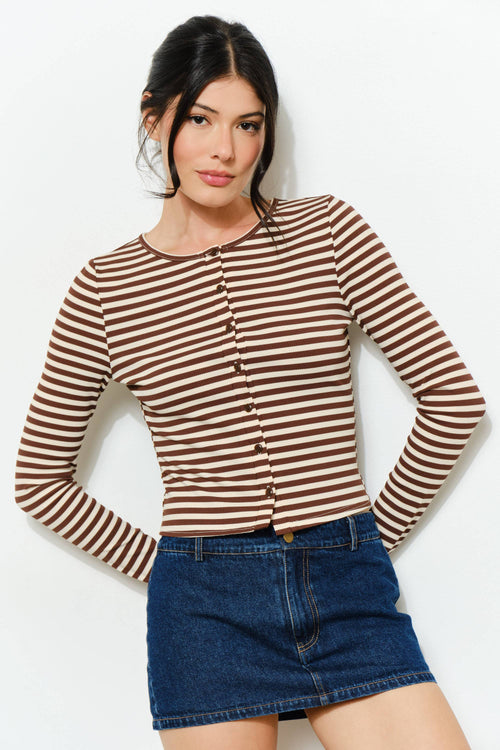 Luca Striped top