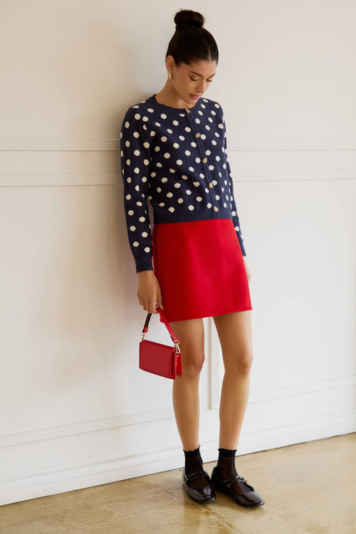Amy polka dot cardigan