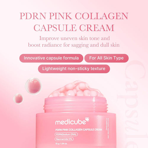 MEDICUBE Salmon DNA Pink Collagen Capsule Cream