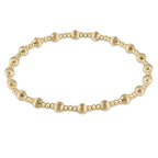 enewton dignity sincerity gold bracelet 4mm