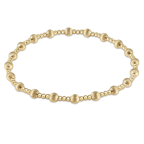 enewton dignity sincerity gold bracelet 4mm