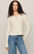 Medina Pointelle Cardigan