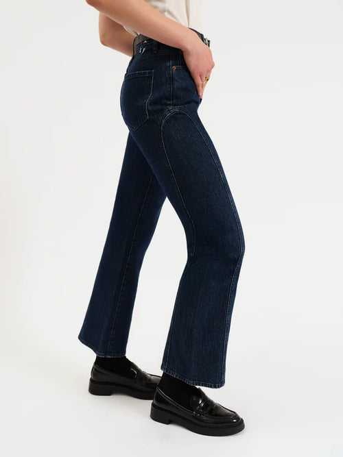 Soho high rise ankle flare