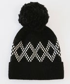 Elio Pom Beanie: Black